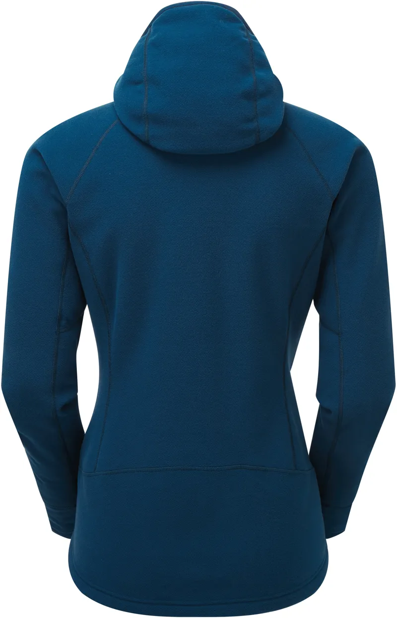 Montane Womens Lyra Fleece Hoodie - Narwhal Blue-4